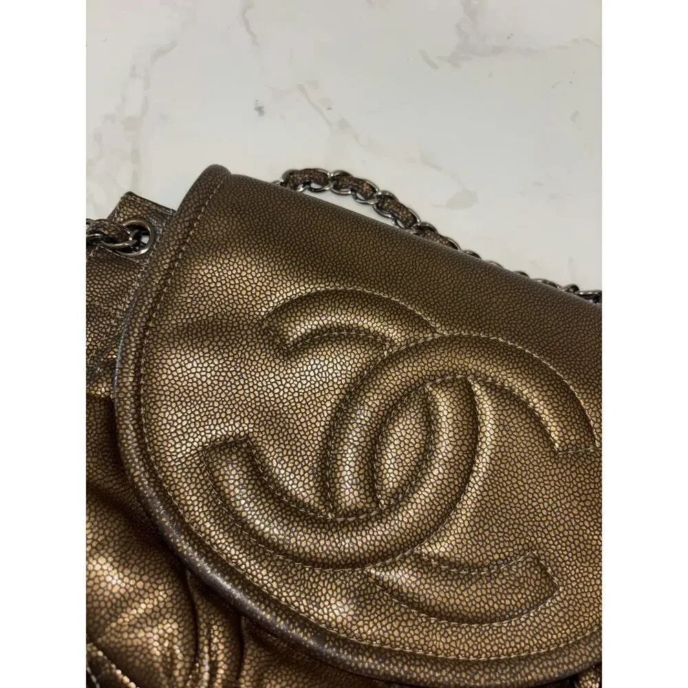 Chanel Metallic Flap Bag - Great Condition